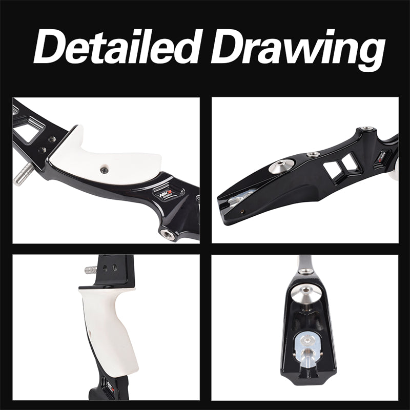 ET-5 23 inch ILF Recurve Riser for Right Hand