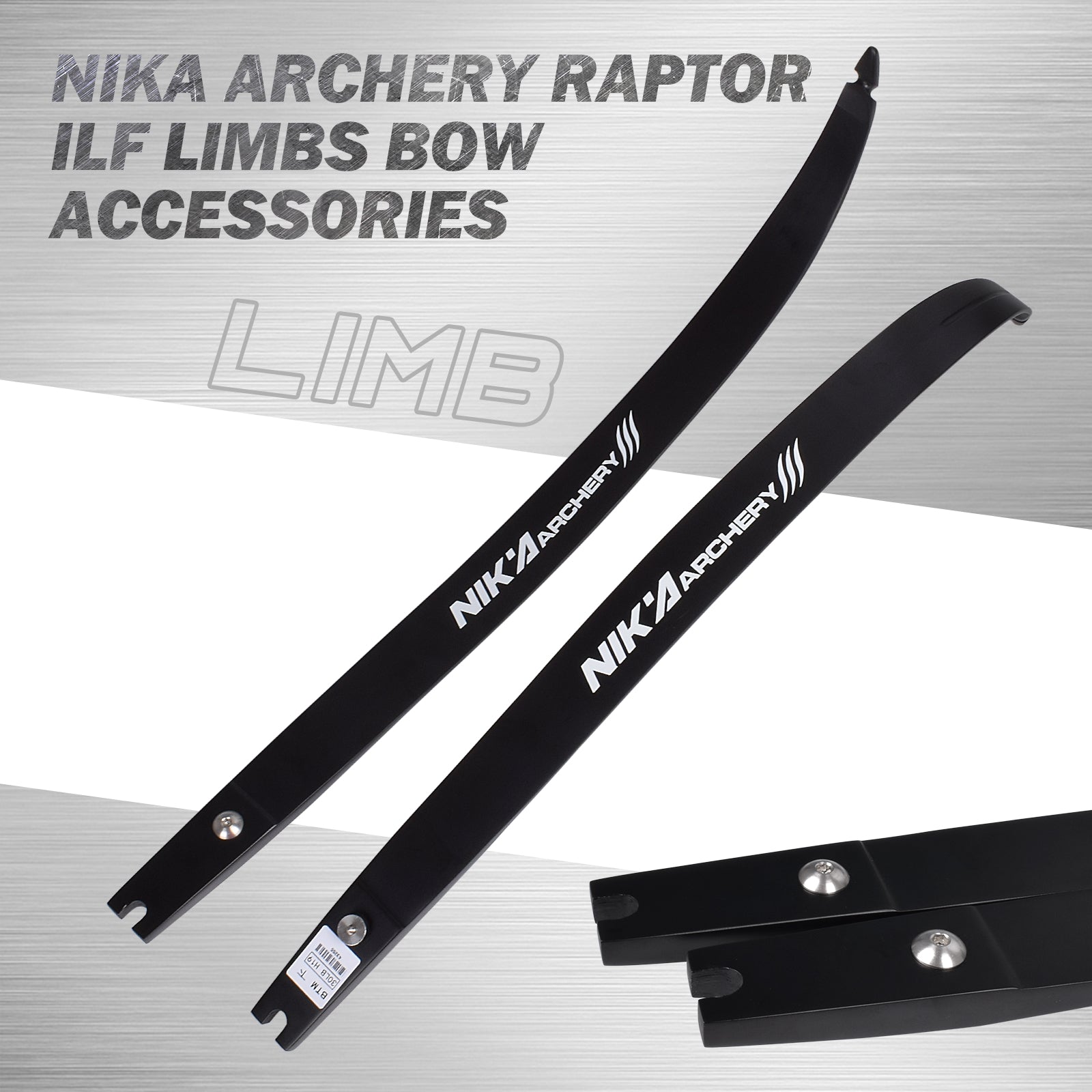 Raptor Limb 68'' @25H Recurve Bow ILF Limbs