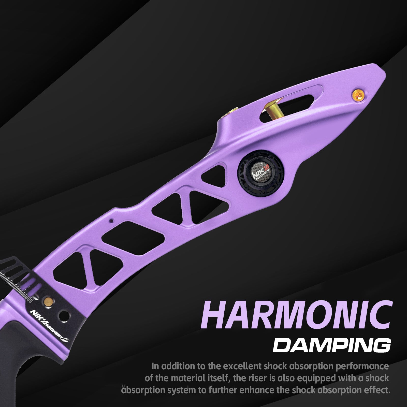 Nika Archery ET-19AL Stars 25inch ILF Recurve Riser for Right Hand