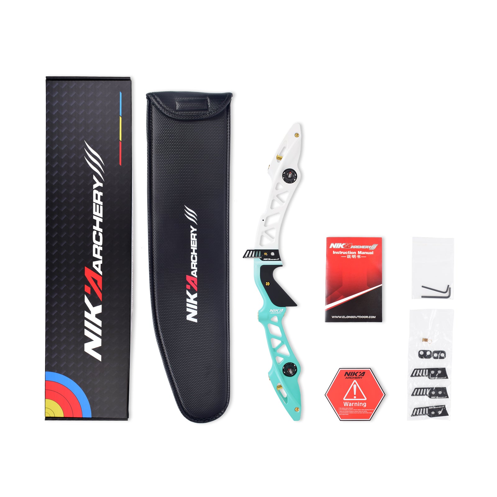 Nika Archery ET-19AL Stars 25inch ILF Recurve Riser for Right Hand