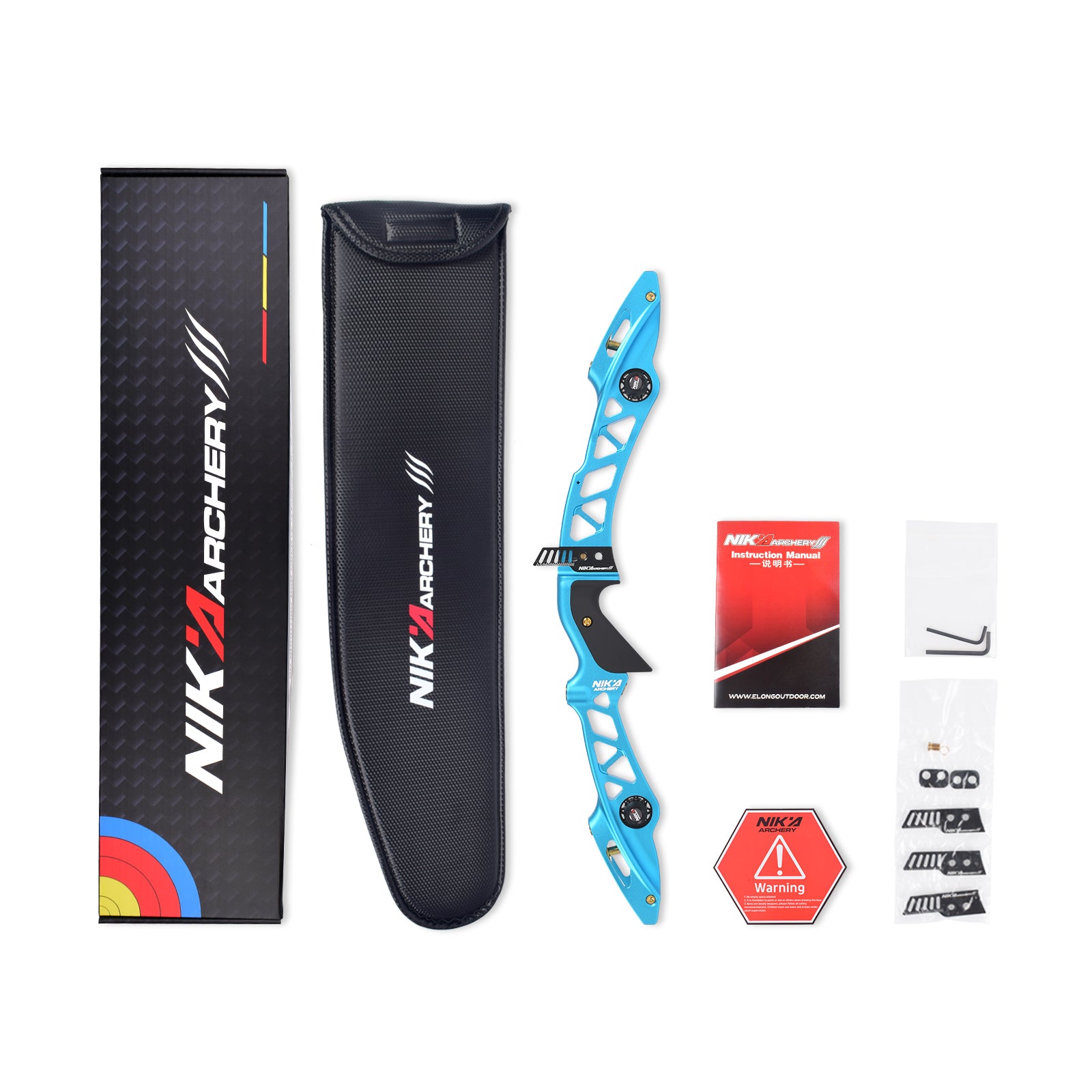 Nika Archery ET-19AL Stars 25inch ILF Recurve Riser for Right Hand