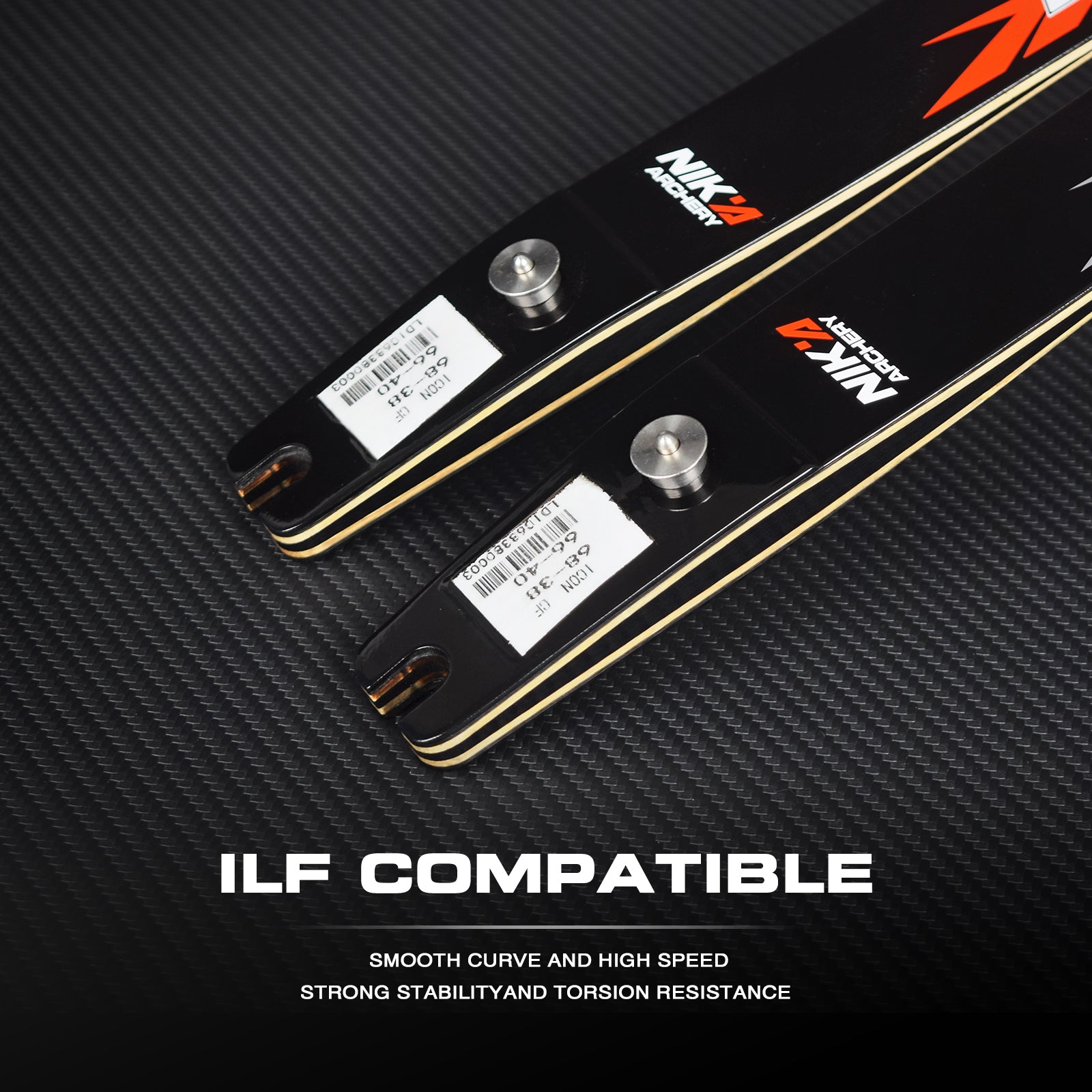 Nika Archery S7 Glory Carbon ILF Recurve Limbs