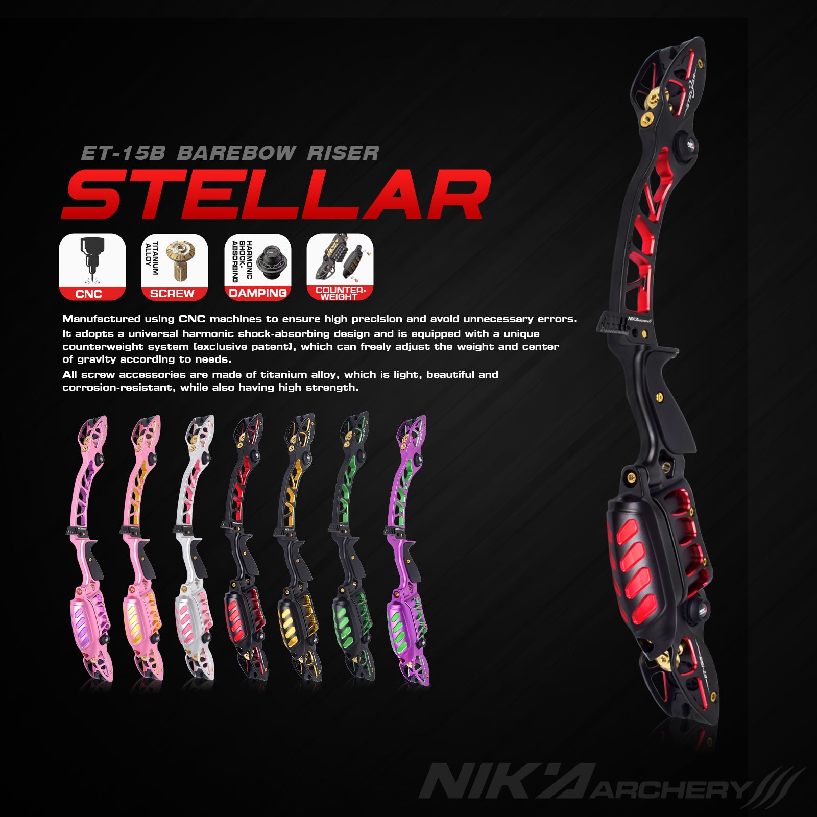 ET-15B Stellar Barebow Riser