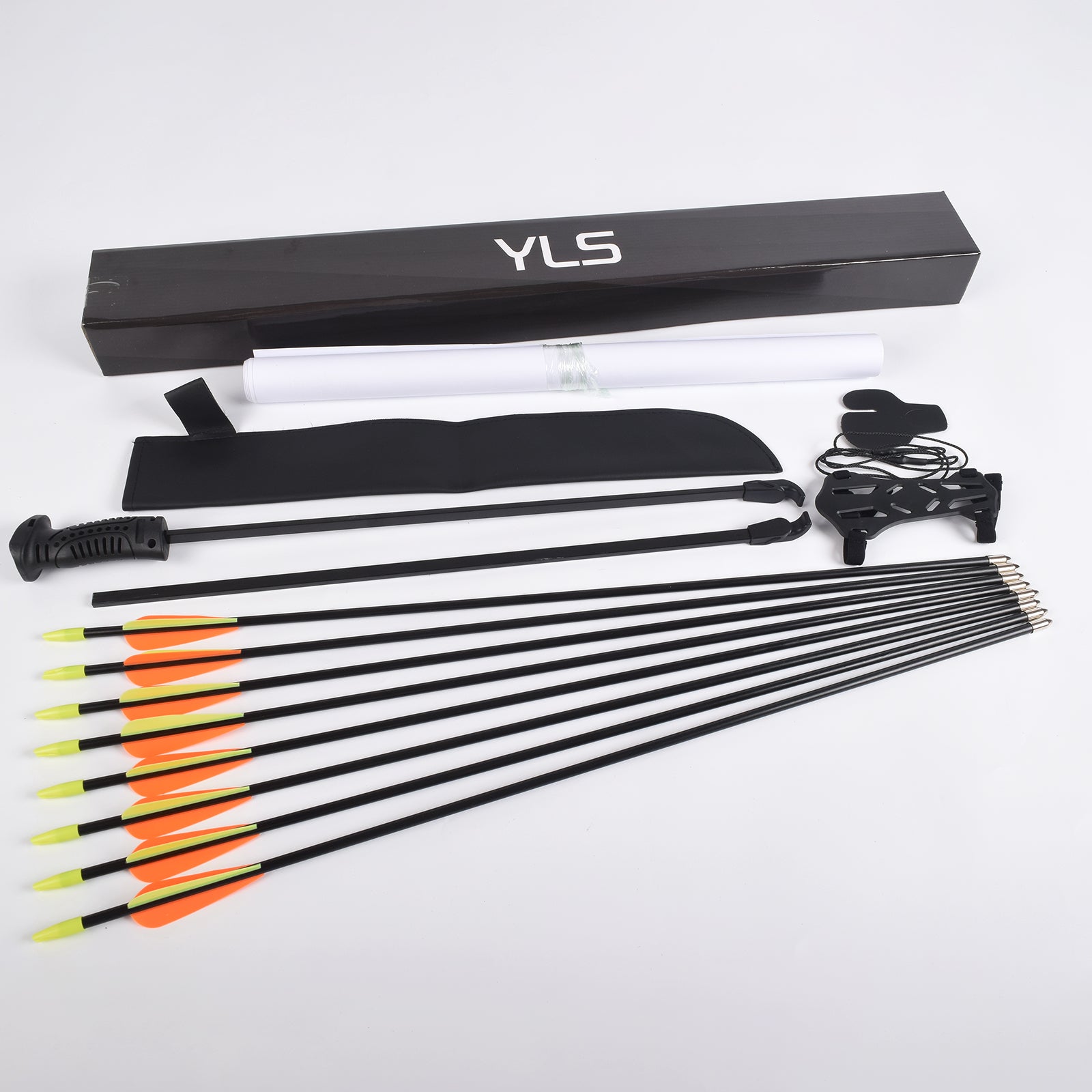 YLS Archery Recurve Bow Set Youth Bow and Arrow Set Target Shooting Practice Game