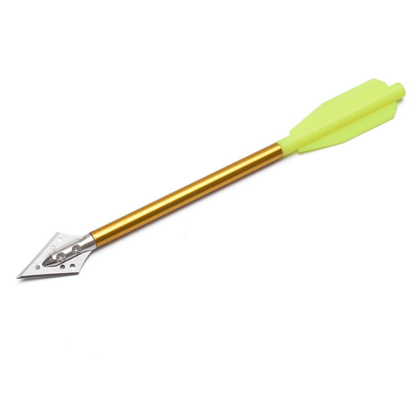 3/6PCS 6.3 Inch Aluminium Crossbow Bolts with Broadheads Steel Tips
