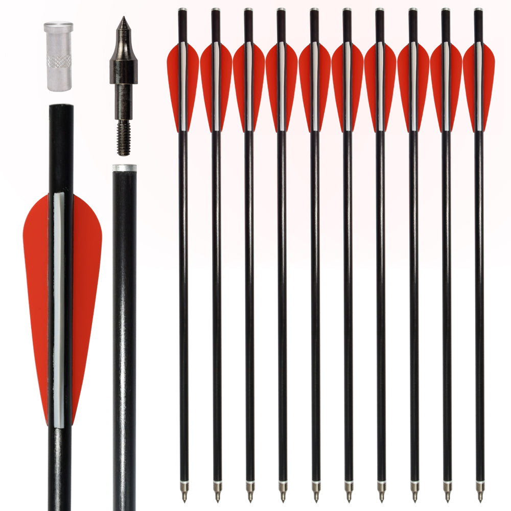 12-22 inch Fiberglass Crossbow Bolts