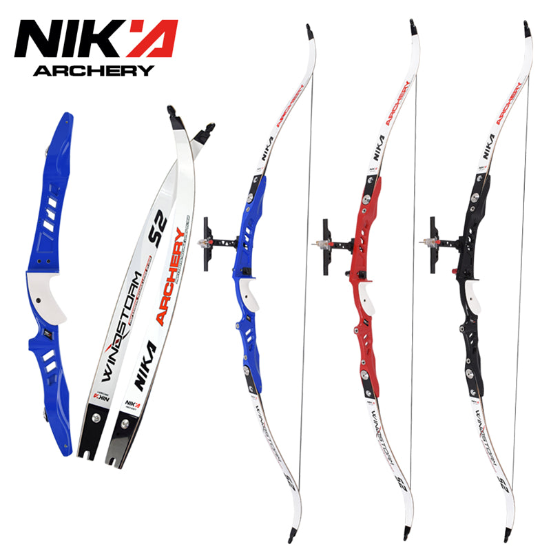 ET-6 Archery Recurve Bow Hunting ILF Riser with S2 Limbs Bow Recurve for Right Hand