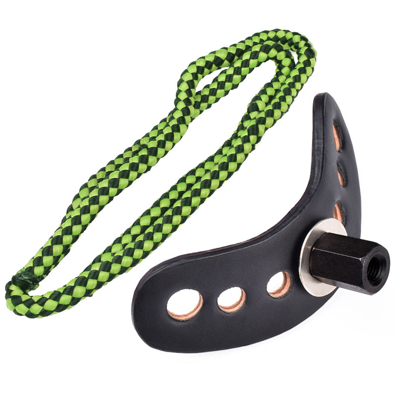 Wrist Sling Leather Metal Gromet Archery Compound Bow Shooting Equipment