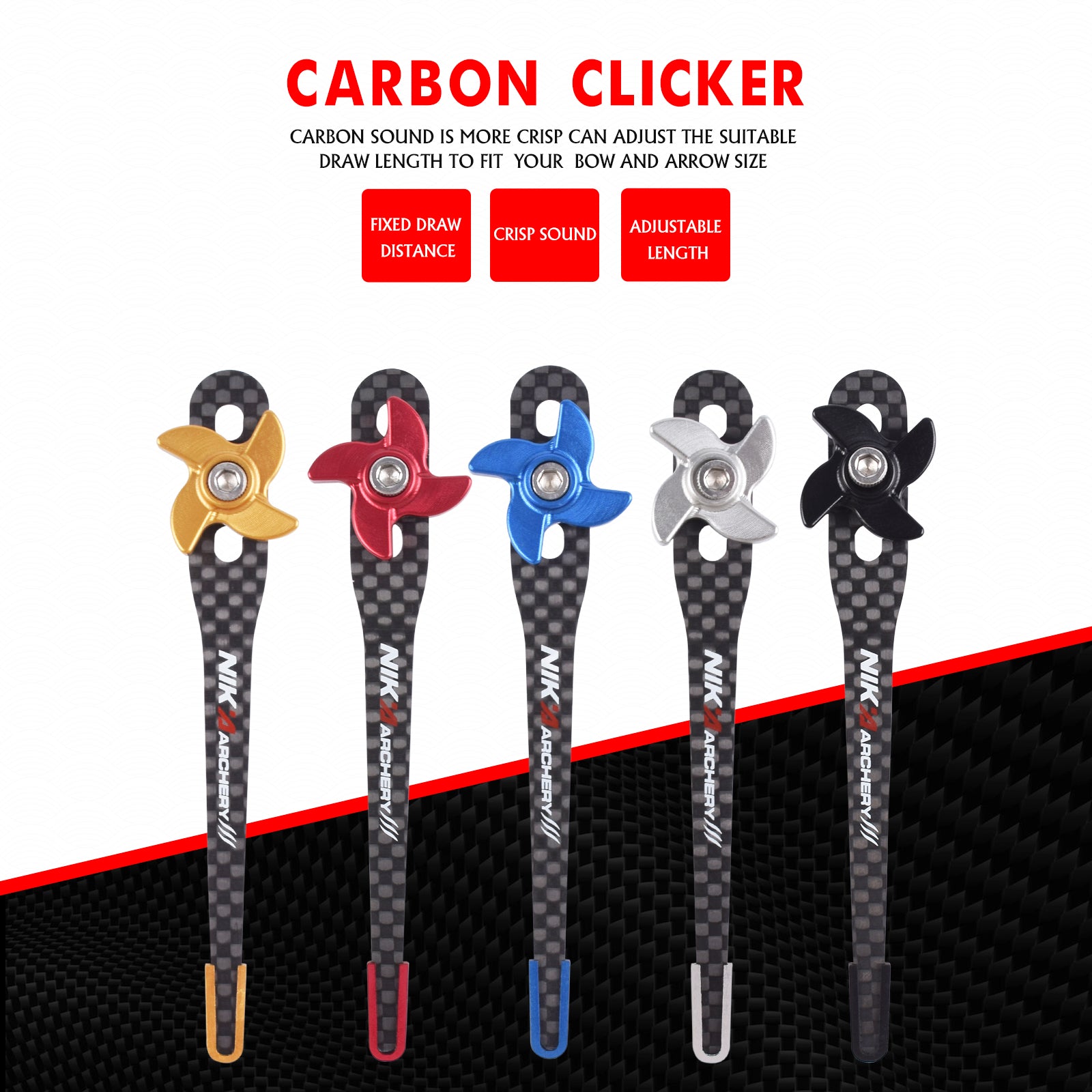 Carbon Fiber Clicker 26CK03 Clicker