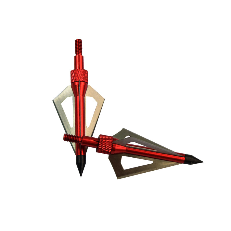 100gr Archery Hunting Tips Broadheads Screw Points 12Pack