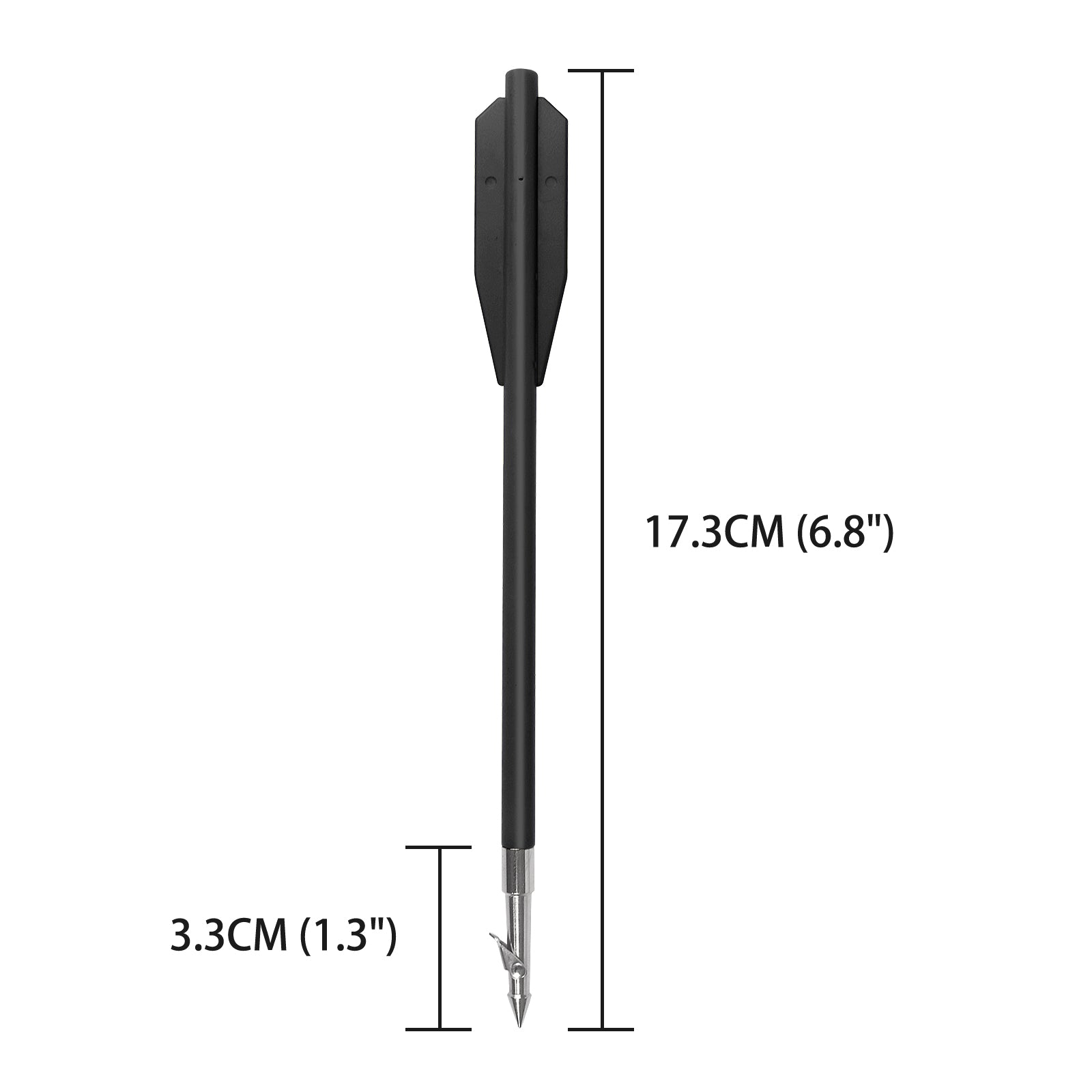 6.8" Plastic Bow Fishing Hunting Bolts Arrows for Pistol Crossbow
