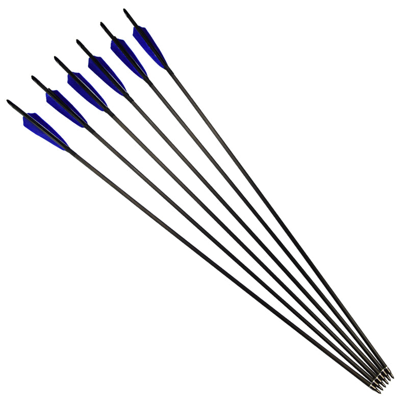 22-32inch I.D. 6.2 SP500 Carbon Arrow Turkey Feather