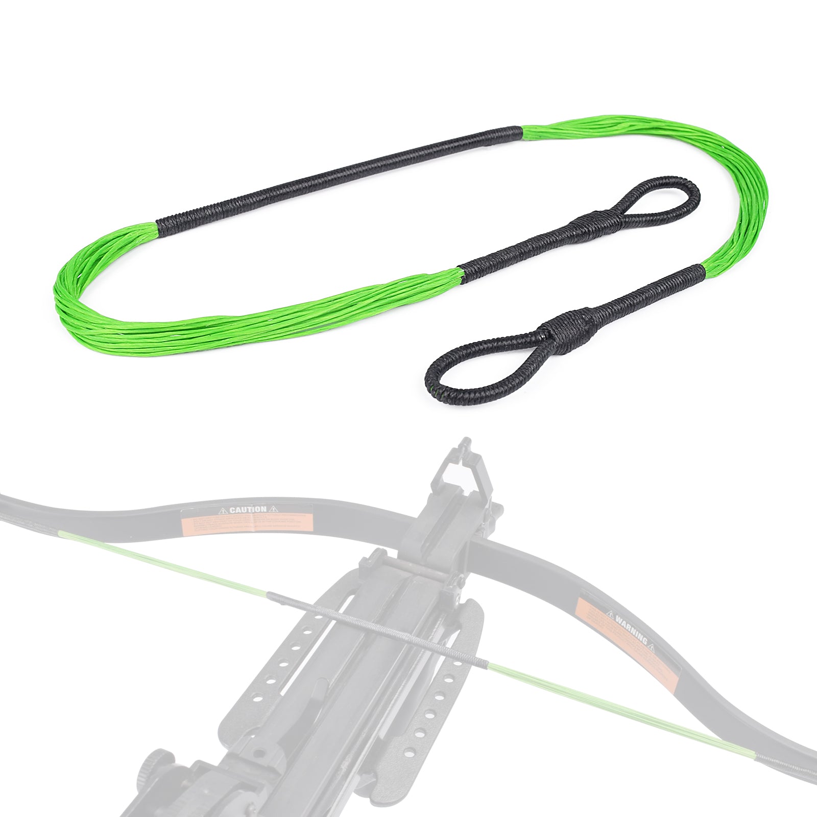 17.5'' Crossbow Pistol String Replacement for 50 lbs/80lbs Pistol Crossbows