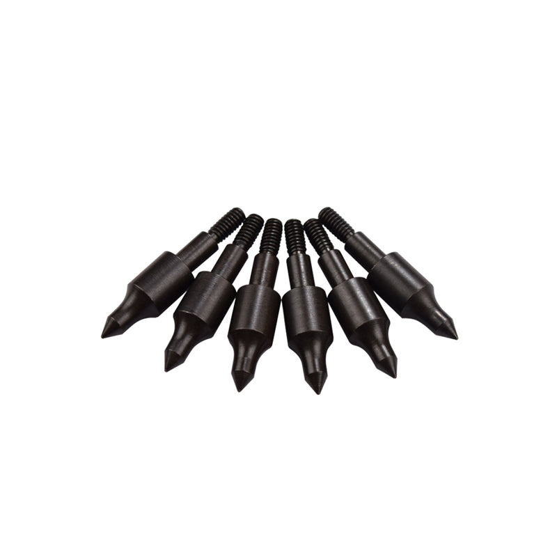 12pcs 100 Grain Steel Screw-in Archery Arrow Point