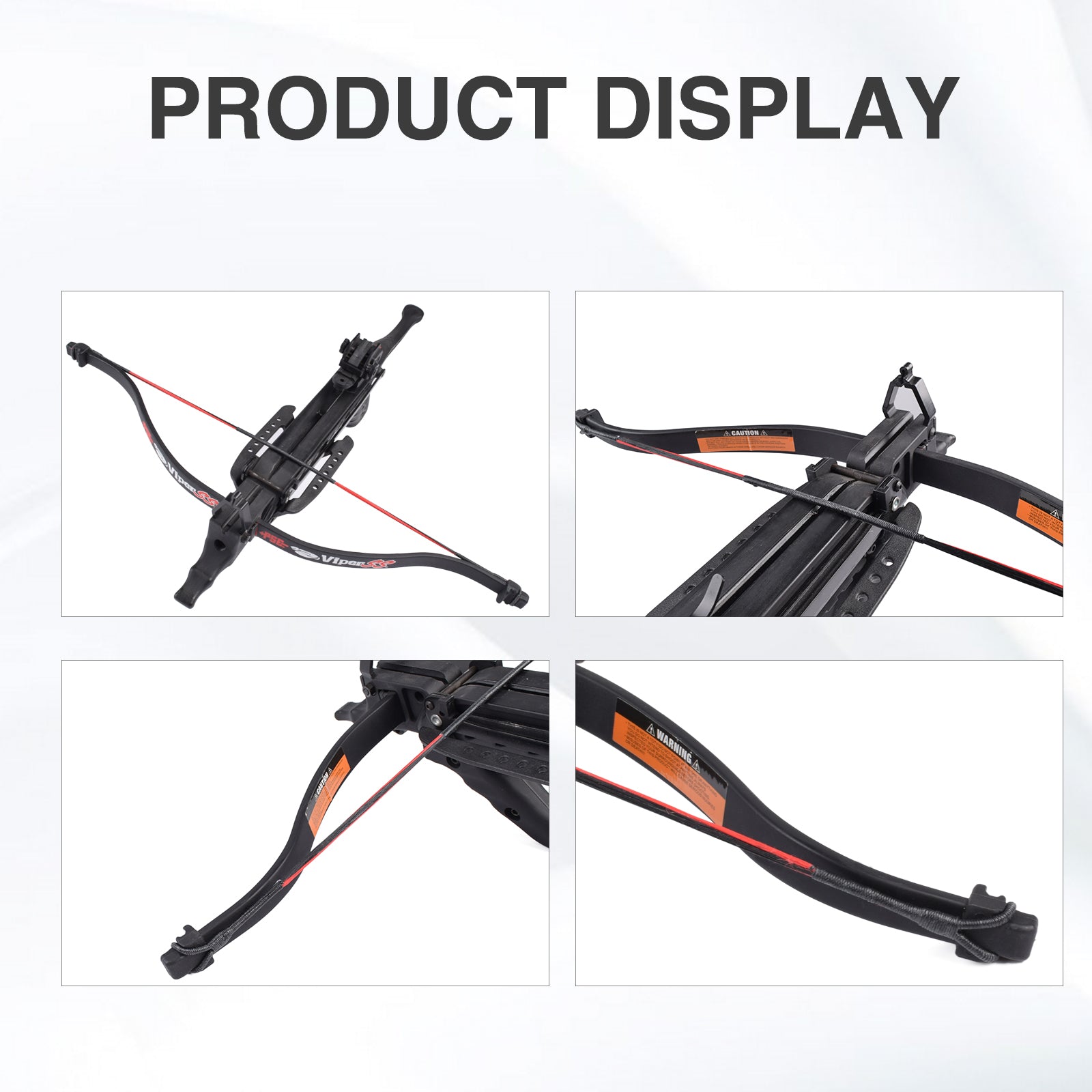 17.5'' Crossbow Pistol String Replacement for 50 lbs/80lbs Pistol Crossbows
