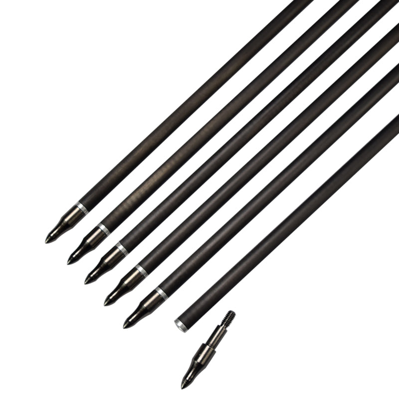 22-32inch I.D. 6.2 SP500 Carbon Arrow Turkey Feather