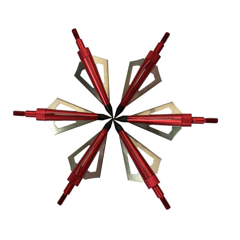 100gr Archery Hunting Tips Broadheads Screw Points 12Pack