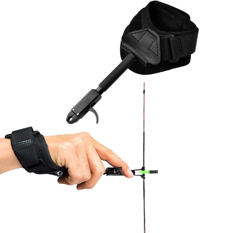 Black Archery Caliper Release Aid Trigger Wrist Strap US