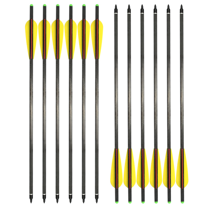 18 Zoll Carbon Bolzen OD 8,8 mm Bogenschießen Armbrust Jagd