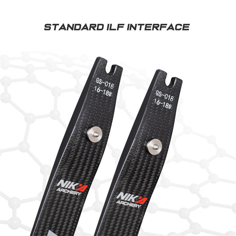 ET-8 68" Recurve Bow with 32-50LBS C1 Carbon Limb For Outdoor Sport Shooting Right Hand