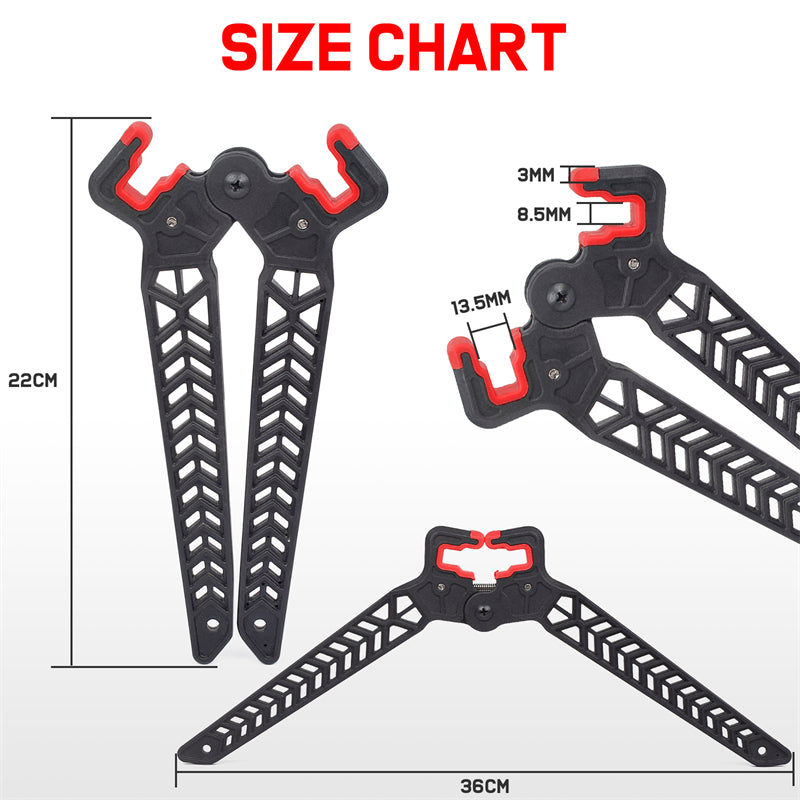 18/22CM Archery Bow Kick Stand Legs 3D for Compound Bow