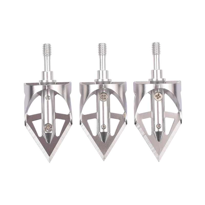 3X 360 Broadheads 100 Grain Armbrust Jagd Bogenschießen Bogen Schraubpfeile US