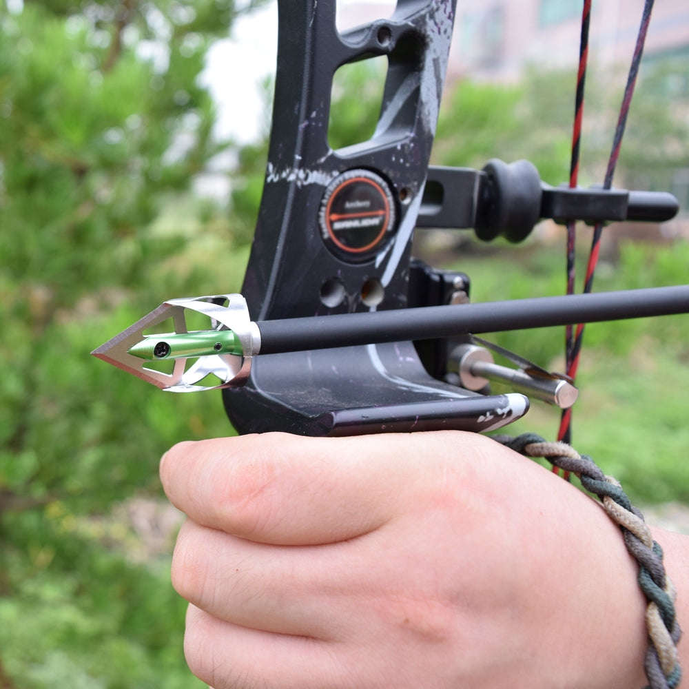 3X 360 Broadheads 100 Grain Armbrust Jagd Bogenschießen Bogen Schraubpfeile US