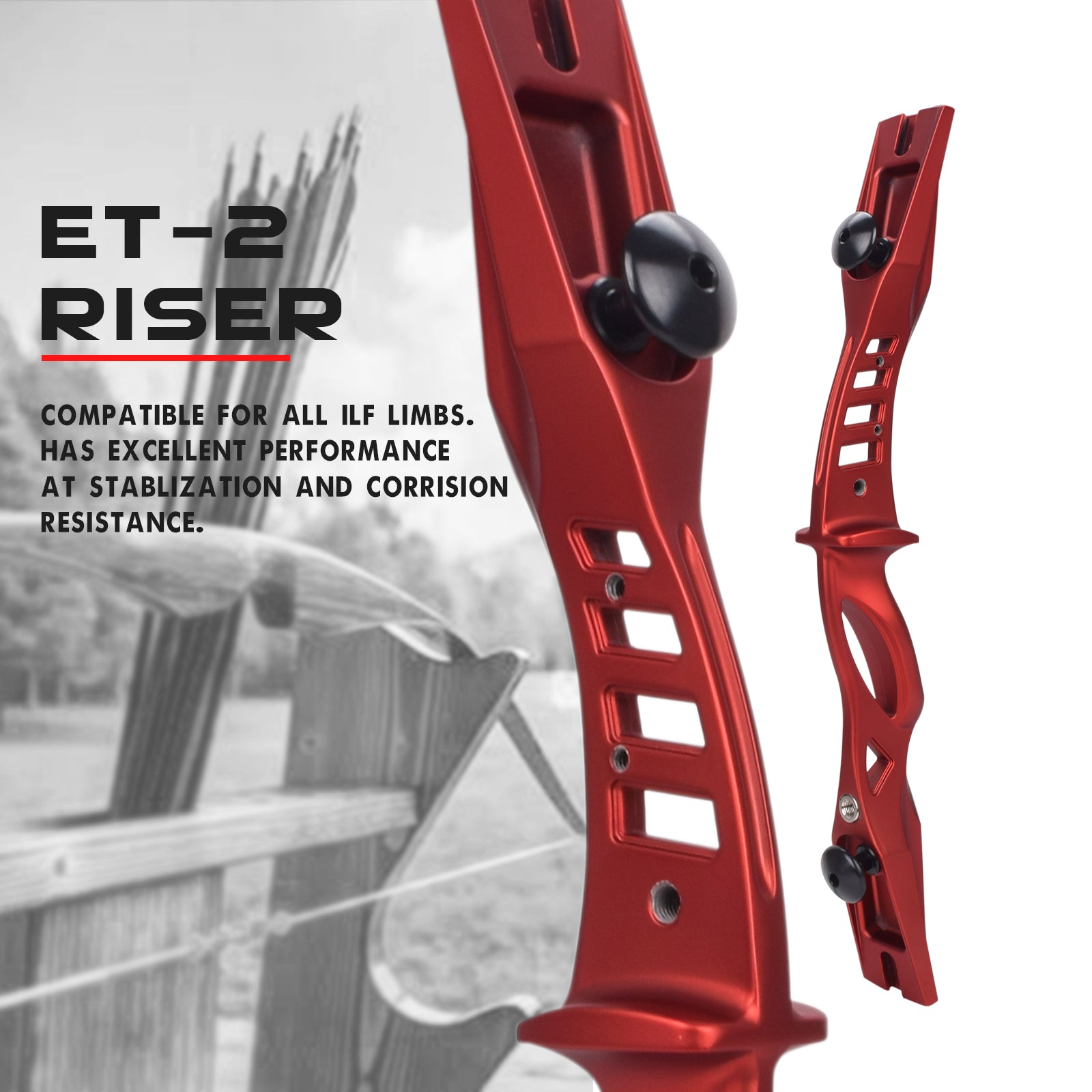 60'' 20Lbs ILF Recurvebogen-Set Jugendbogenschütze Anfänger beidhändig