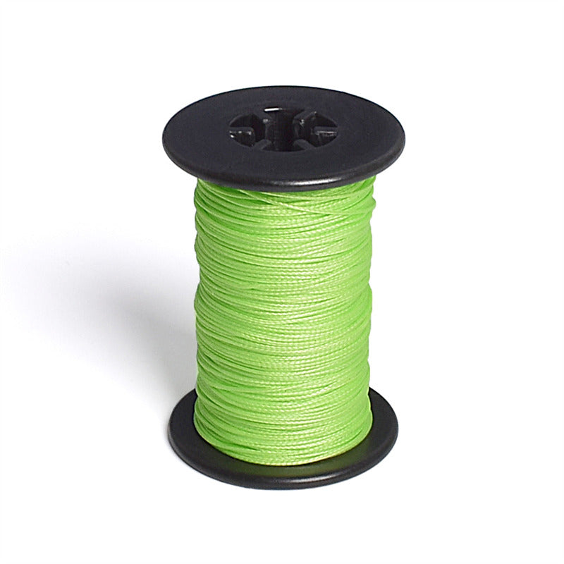 30M 0,014"/0,018"/0,021"/0,025" Bogensehnen-Servierfaden HMPE Dyneema Verschleißfestes Material Recurve-Bögen Compound-Armbrüste Bogensehne