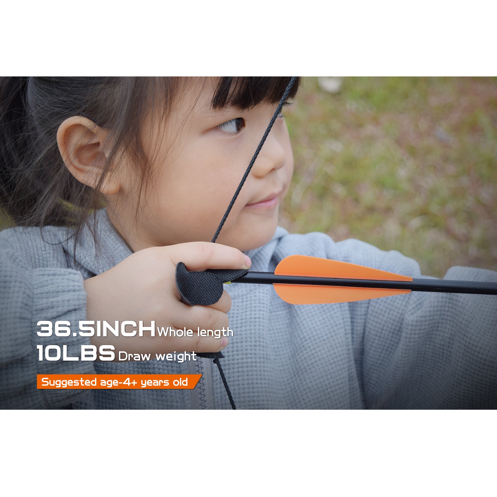 Recurve-Pfeil- und Bogen-Set für den Außenbereich, für Kinder, Junior-Bogenschießen, Anfänger