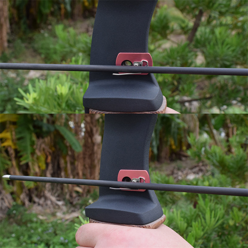 RH Aluminum Colorful Arrow Rest For Recurve Bow Target Shooting