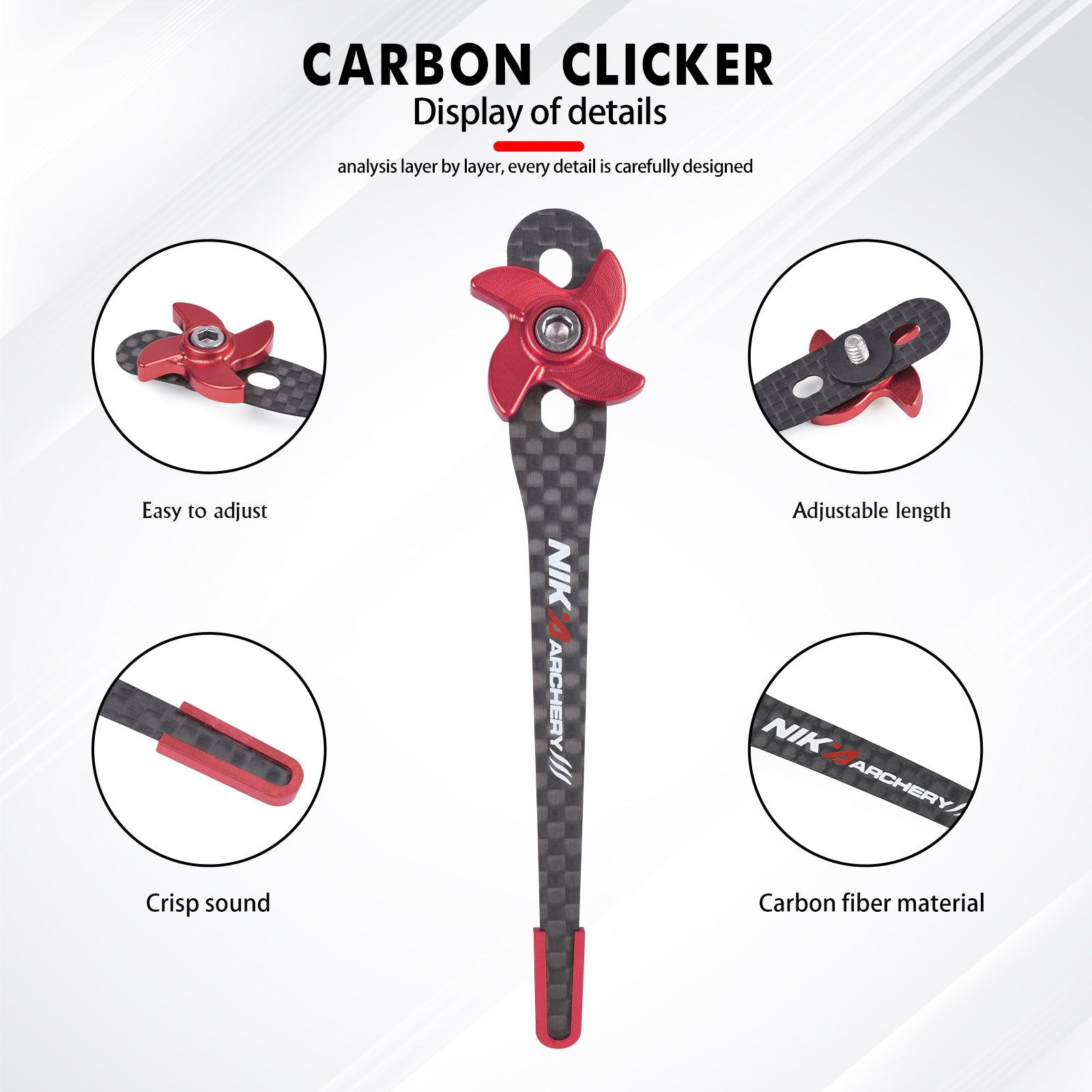 Carbon Fiber Clicker 26CK03 Clicker