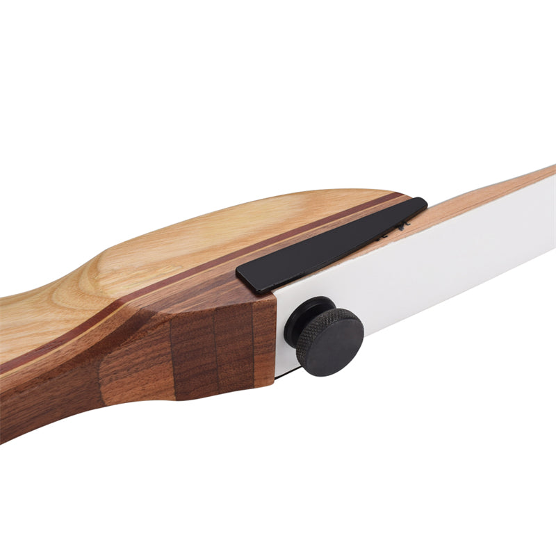 Wooden Bow with X1 Limbs For Left Hand for Archery Beginner Target & Practice