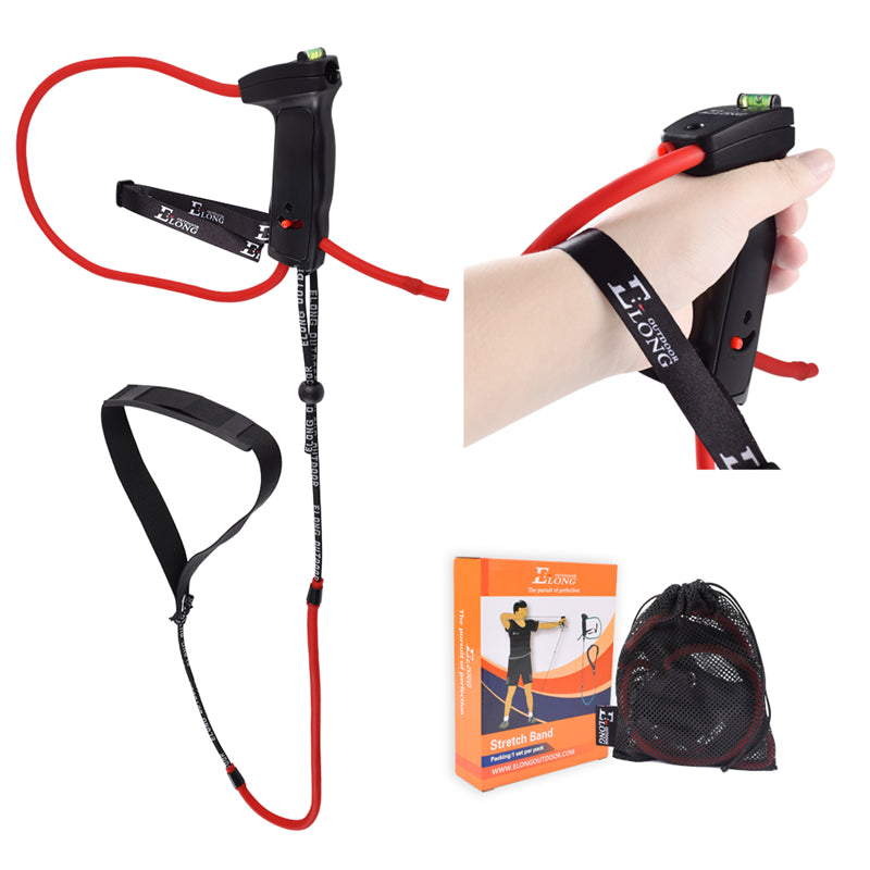 Bogenschießen Bogen Trainer Draw Trainingshilfe Gerät Kraft Stretch Band Exerciser