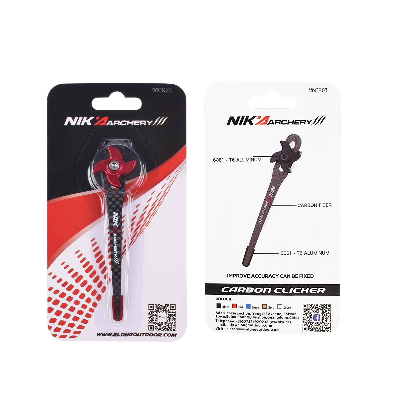 Carbon Fiber Clicker 26CK03 Clicker