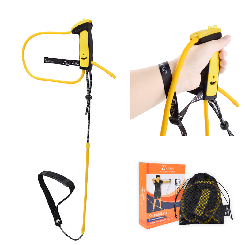 Bogenschießen Bogen Trainer Draw Trainingshilfe Gerät Kraft Stretch Band Exerciser