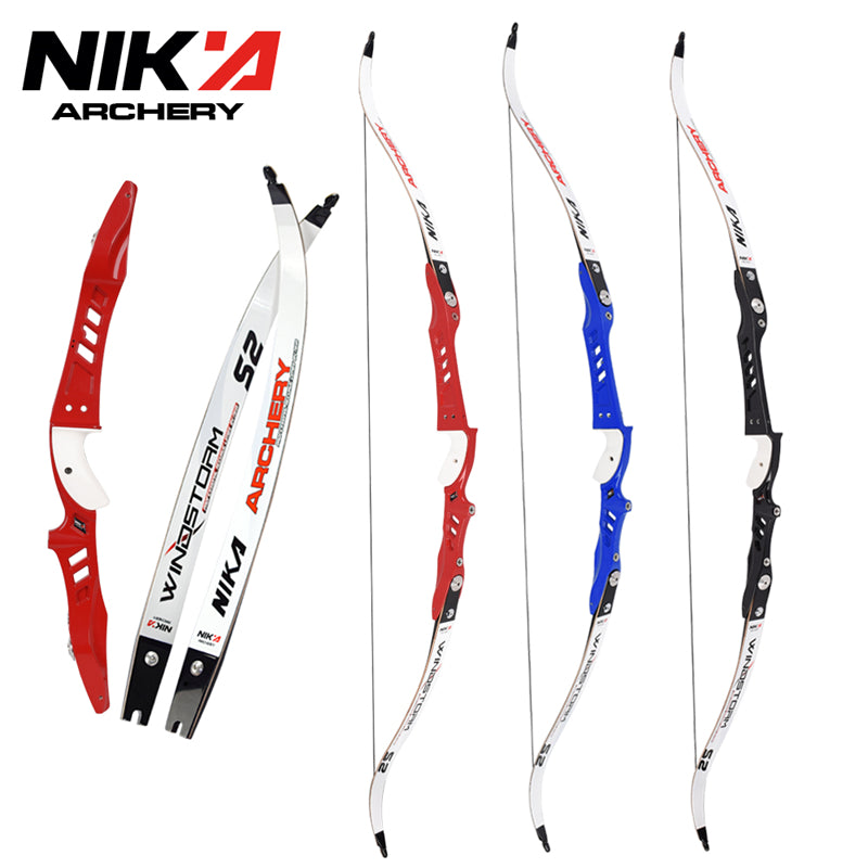 ET-6 Bogenschießen Recurve Bogen Jagd ILF Riser mit S2 Gliedmaßen Bogen Recurve für die rechte Hand