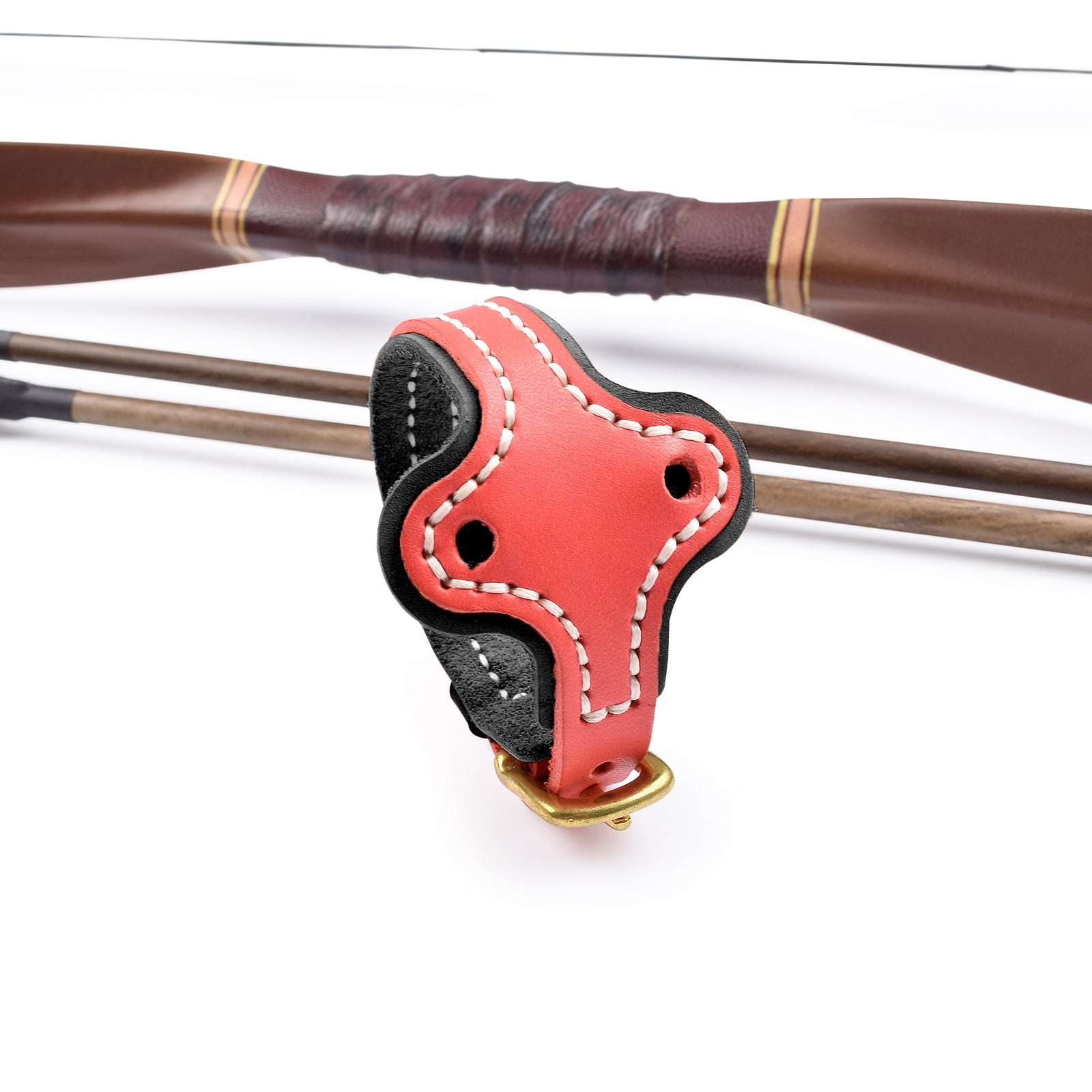Armor Ming Guang Archery Thumb Ring And Wrist Strap Archery Finger Protector