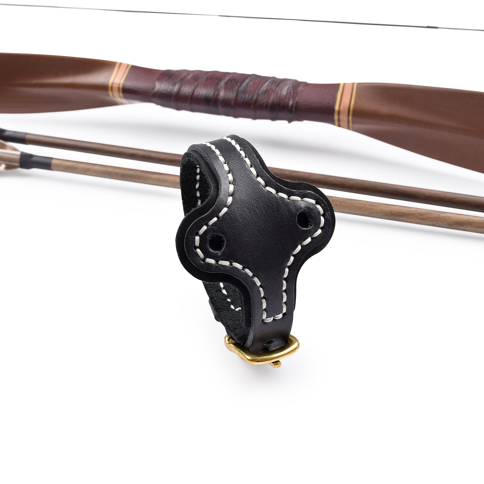 Armor Ming Guang Archery Thumb Ring And Wrist Strap Archery Finger Protector