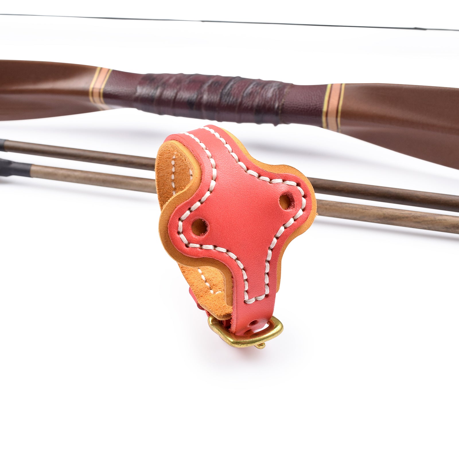 Armor Ming Guang Archery Thumb Ring And Wrist Strap Archery Finger Protector
