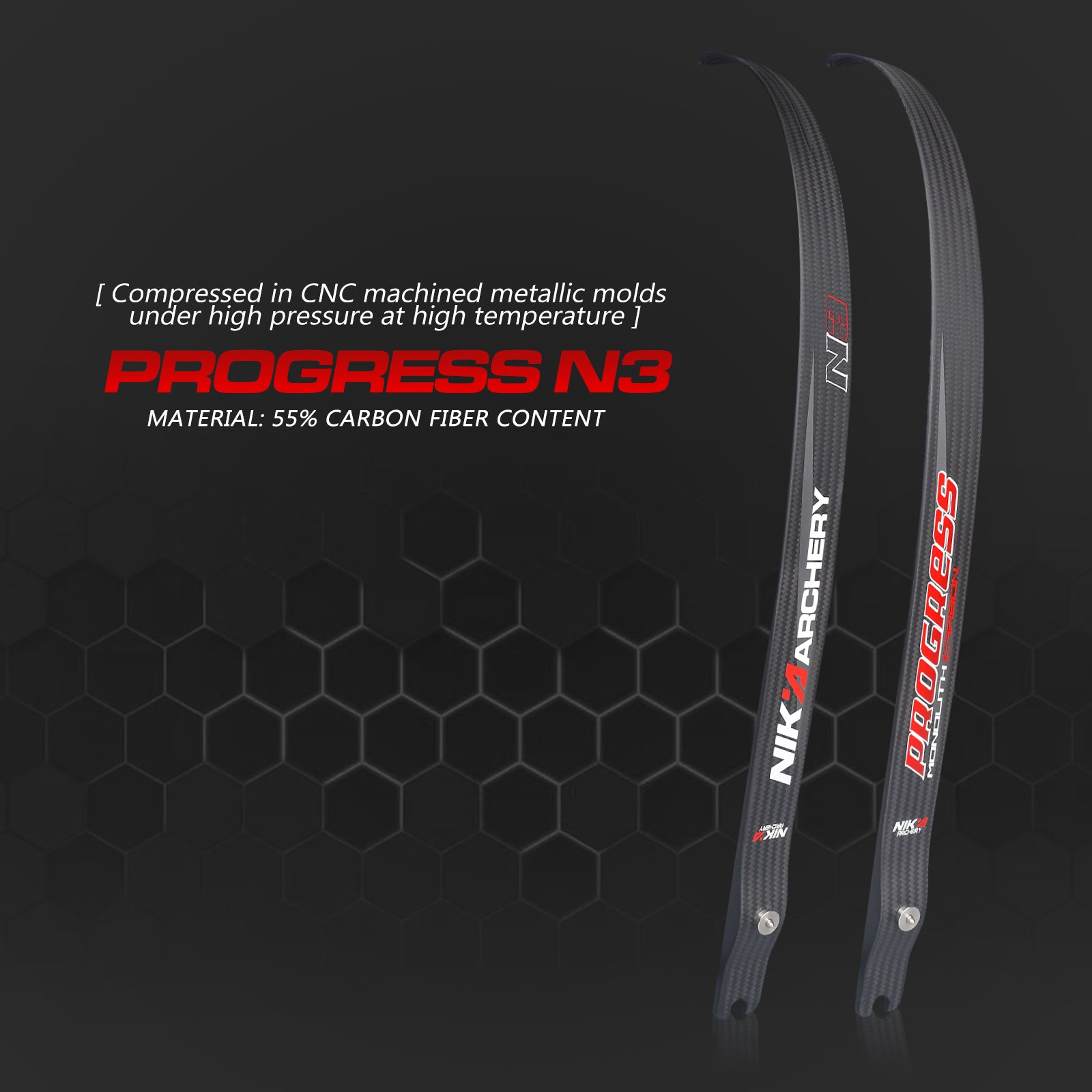 70'' @25H N3 Progress Series Carbon Fiber Limb