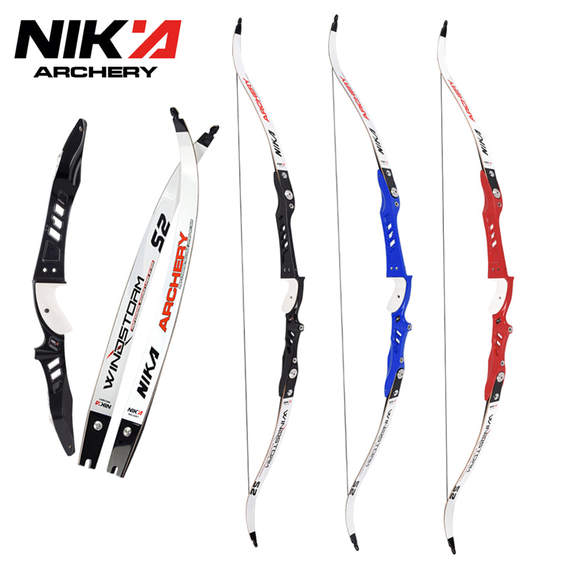 ET-6 Bogenschießen Recurve Bogen Jagd ILF Riser mit S2 Gliedmaßen Bogen Recurve für die rechte Hand