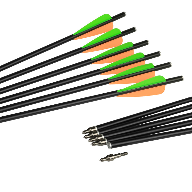 12-22 inch Fiberglass Crossbow Bolts
