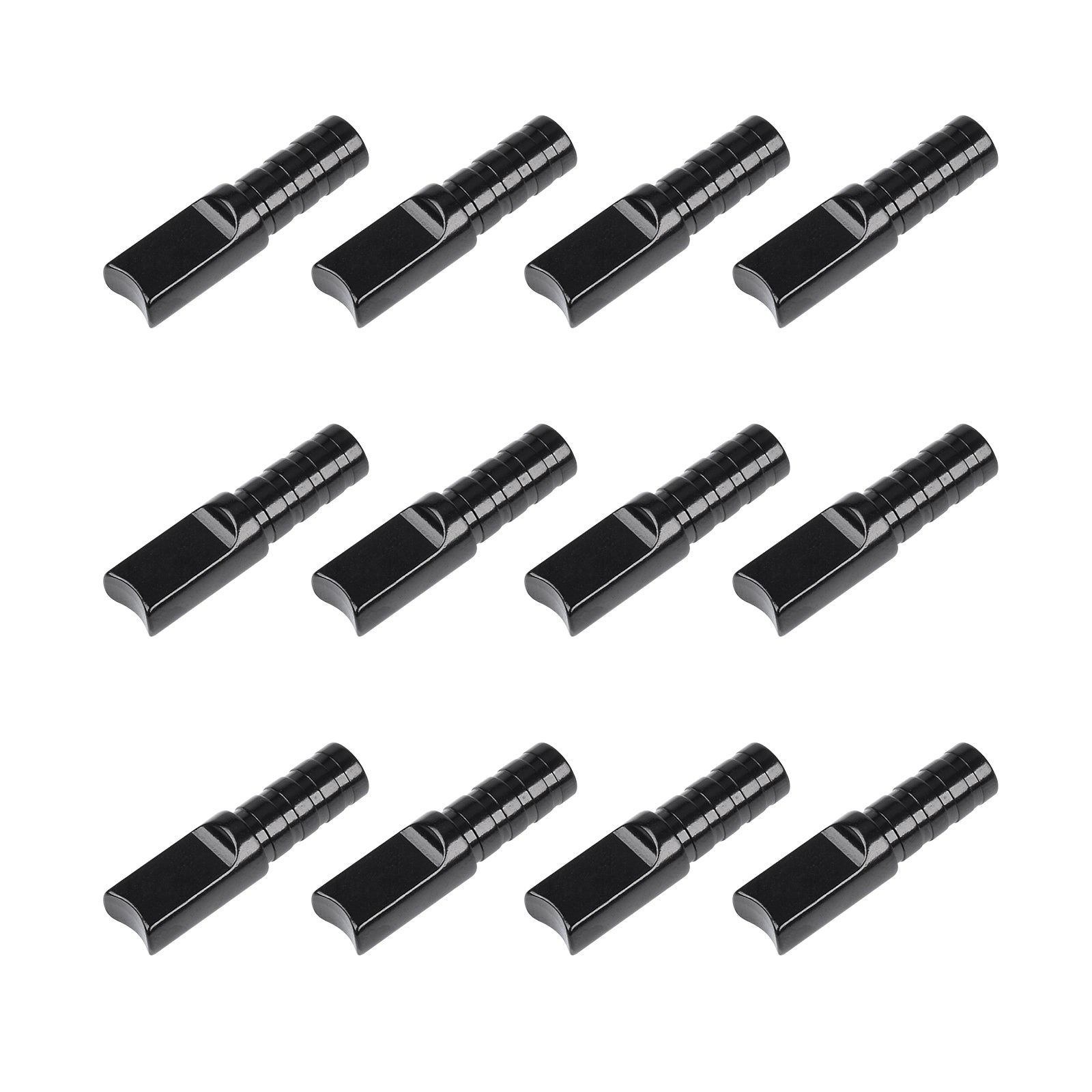 Crossbow Arrows Bolt Aluminum Nock Knock for Ek Archery Adder Cobra System 7.5" / 12 PCS