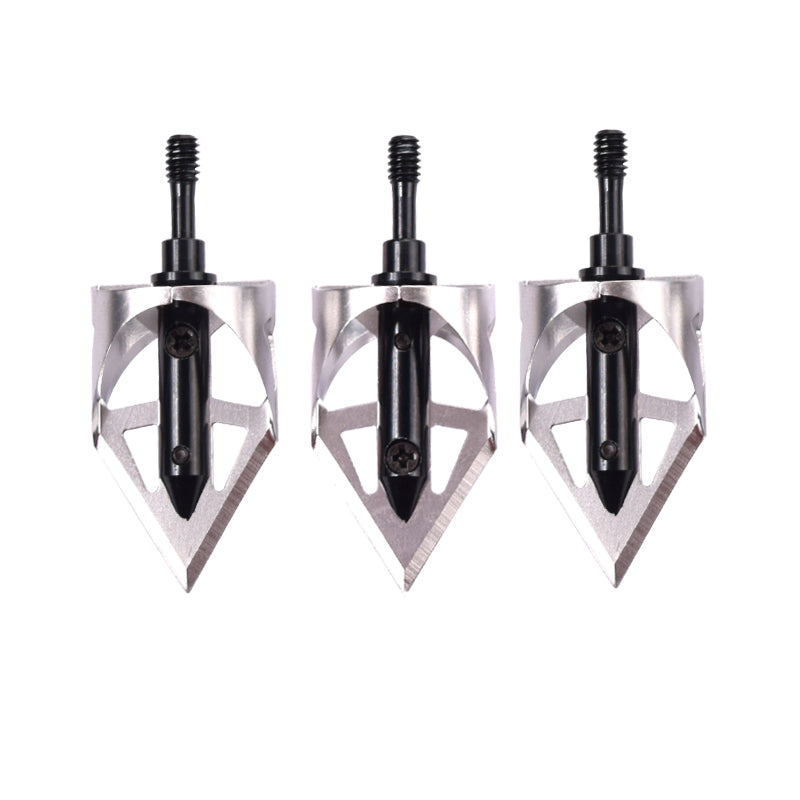 3X 360 Broadheads 100 Grain Armbrust Jagd Bogenschießen Bogen Schraubpfeile US