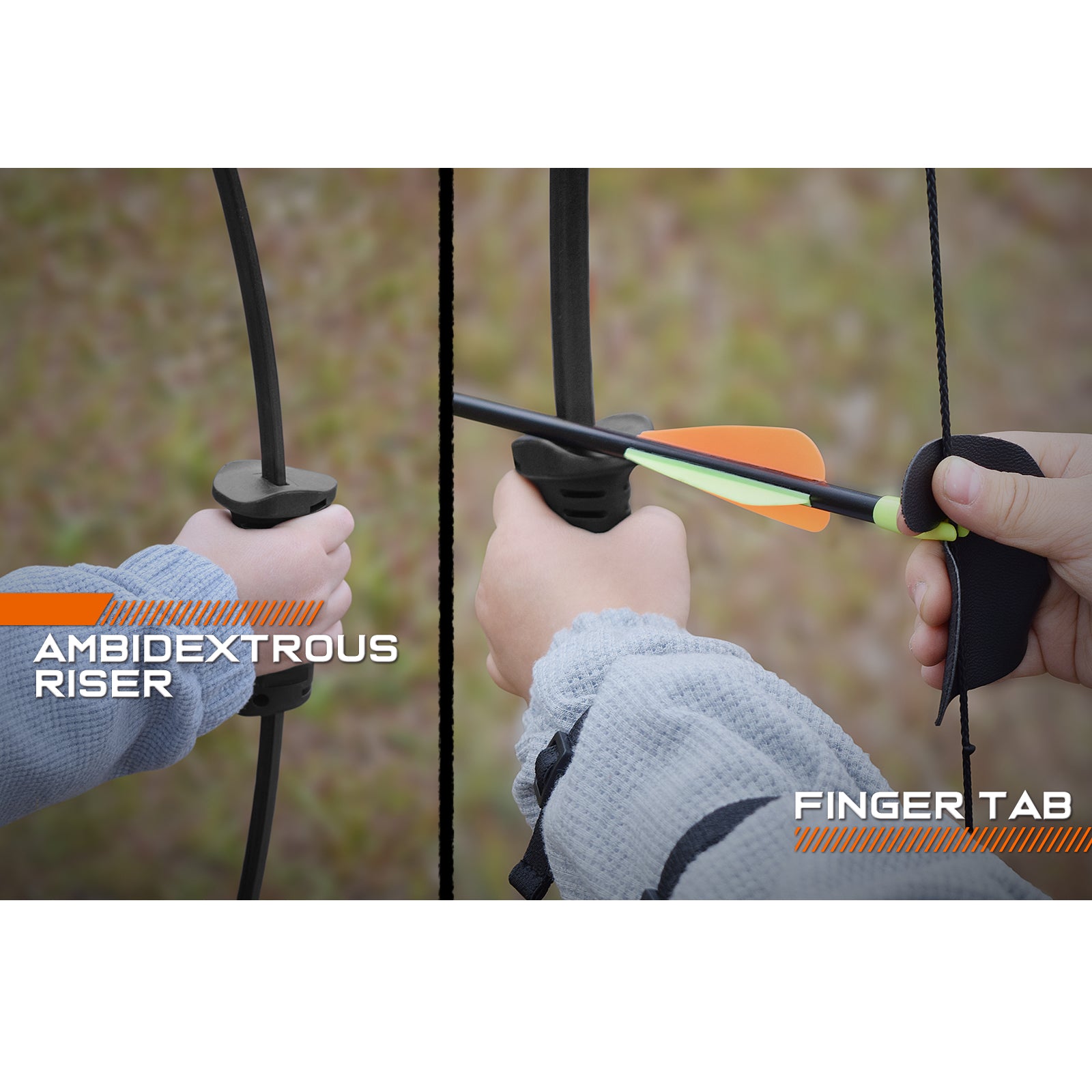 Archery Recurve Bow and Arrow Set with Sucker Arrow for Youth Children Junior Beginner