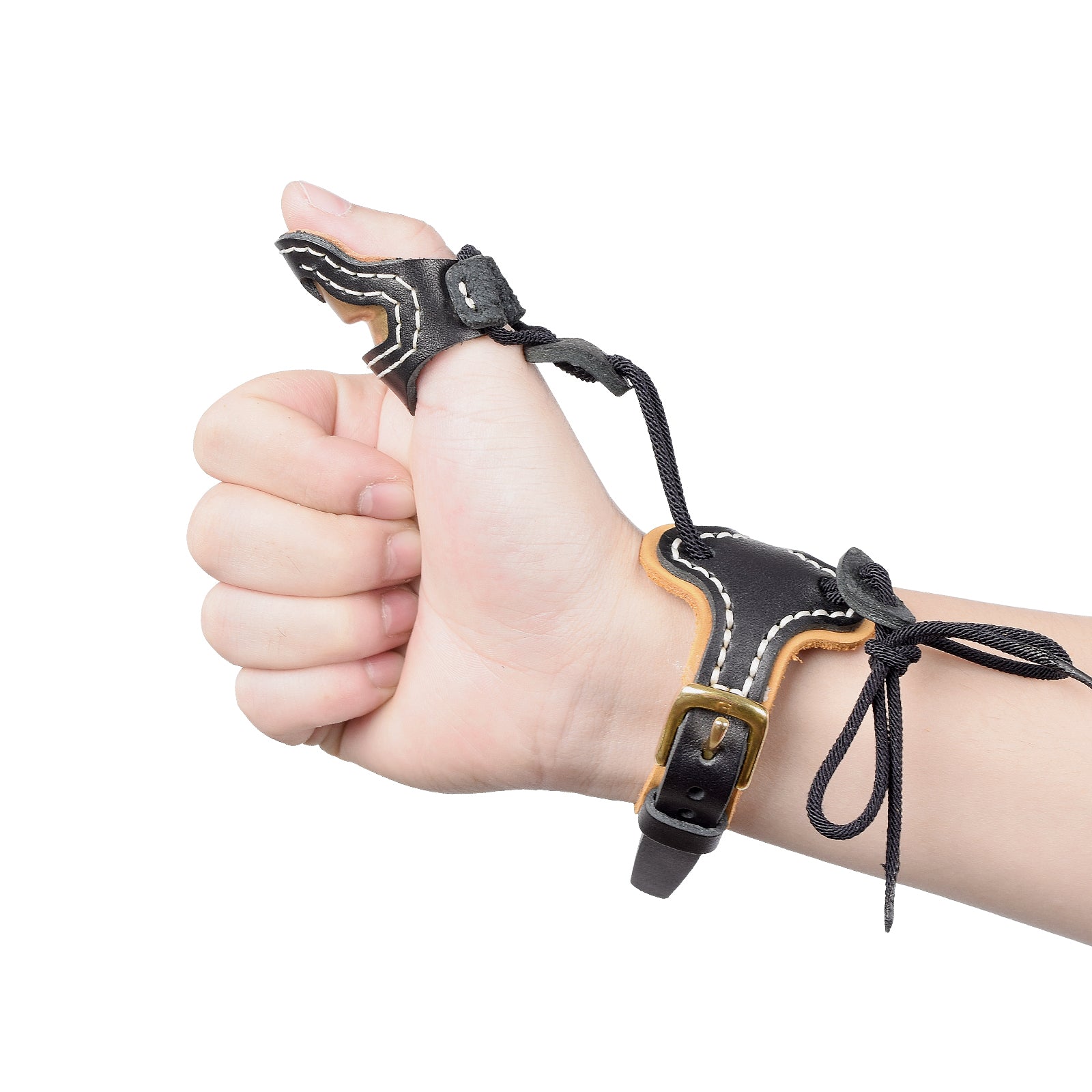 Armor Ming Guang Archery Thumb Ring And Wrist Strap Archery Finger Protector