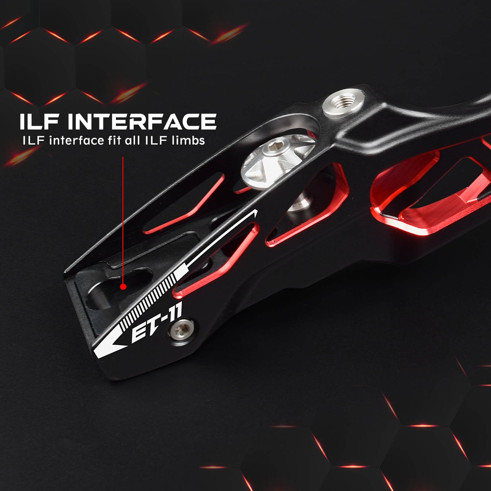 ET-11 PROTOSS 25” ILF Recurve Bow Risers RH/LH