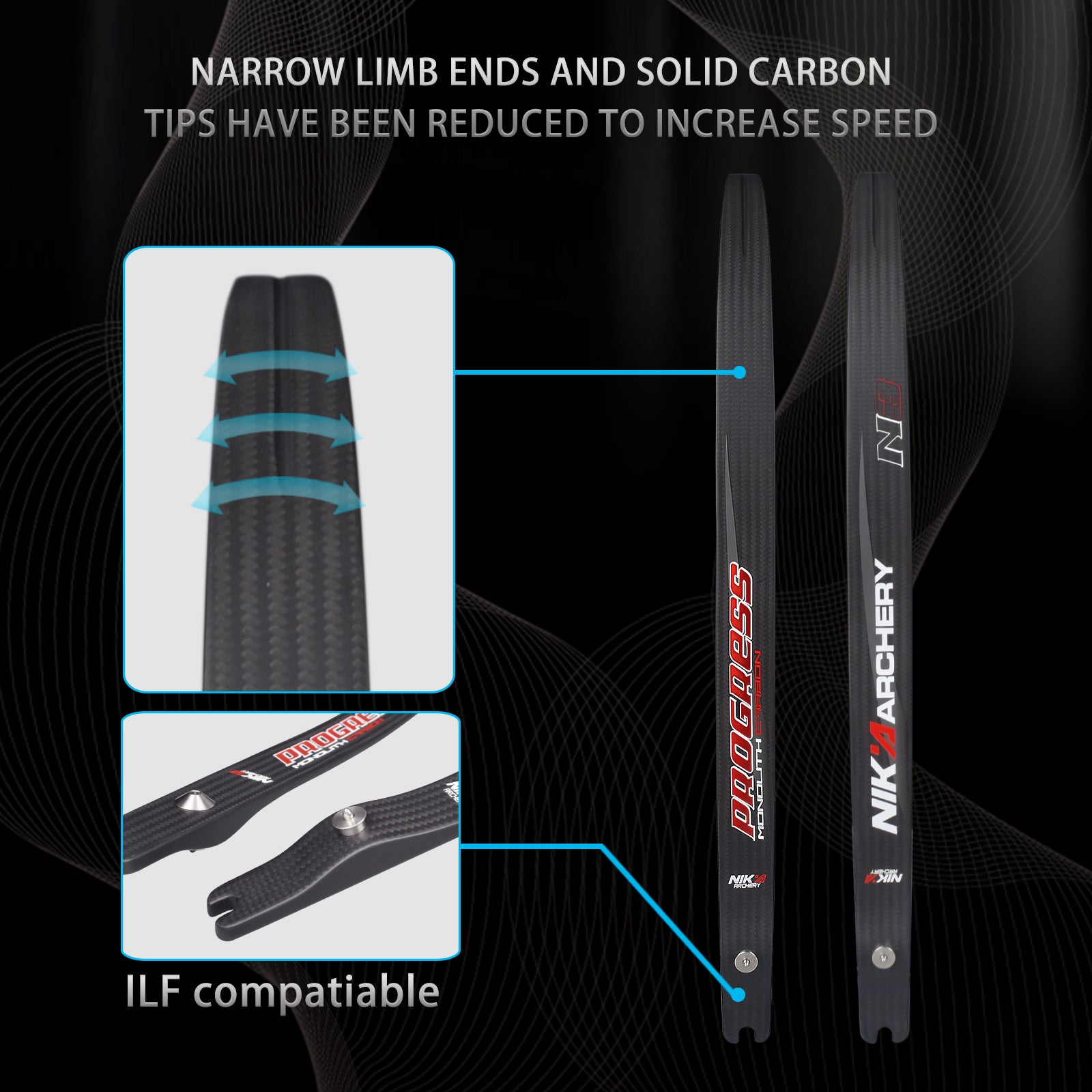 70'' @25H N3 Progress Series Carbon Fiber Limb