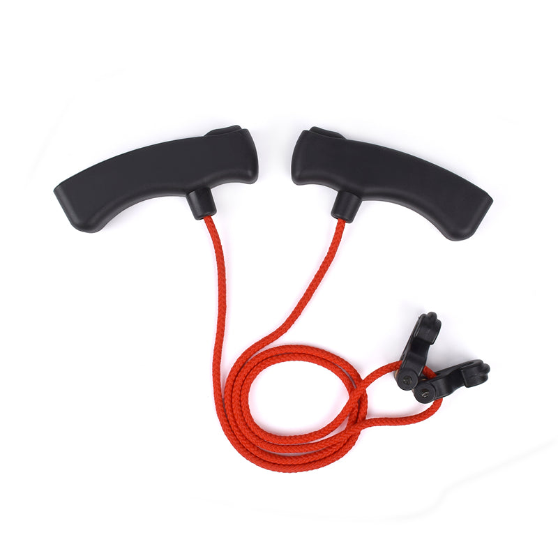 Archery Crossbow Cocking Device 3-Finger Cocker Rope DoubleT Handle Strings US